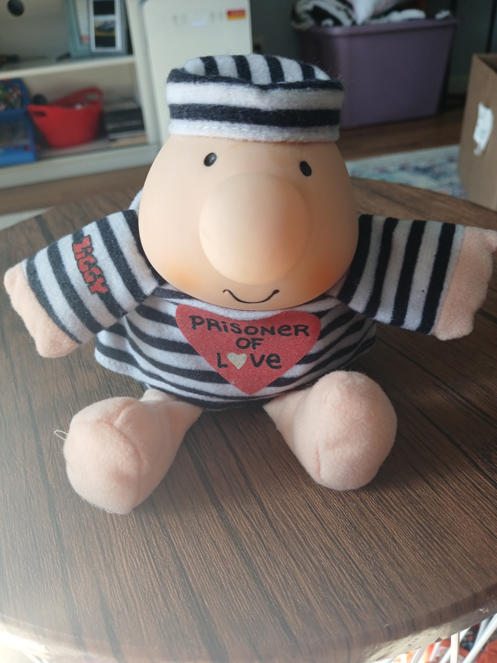 Vintage Ziggy Plush Doll Prisoner Of Love 1993 by Tom Wilson